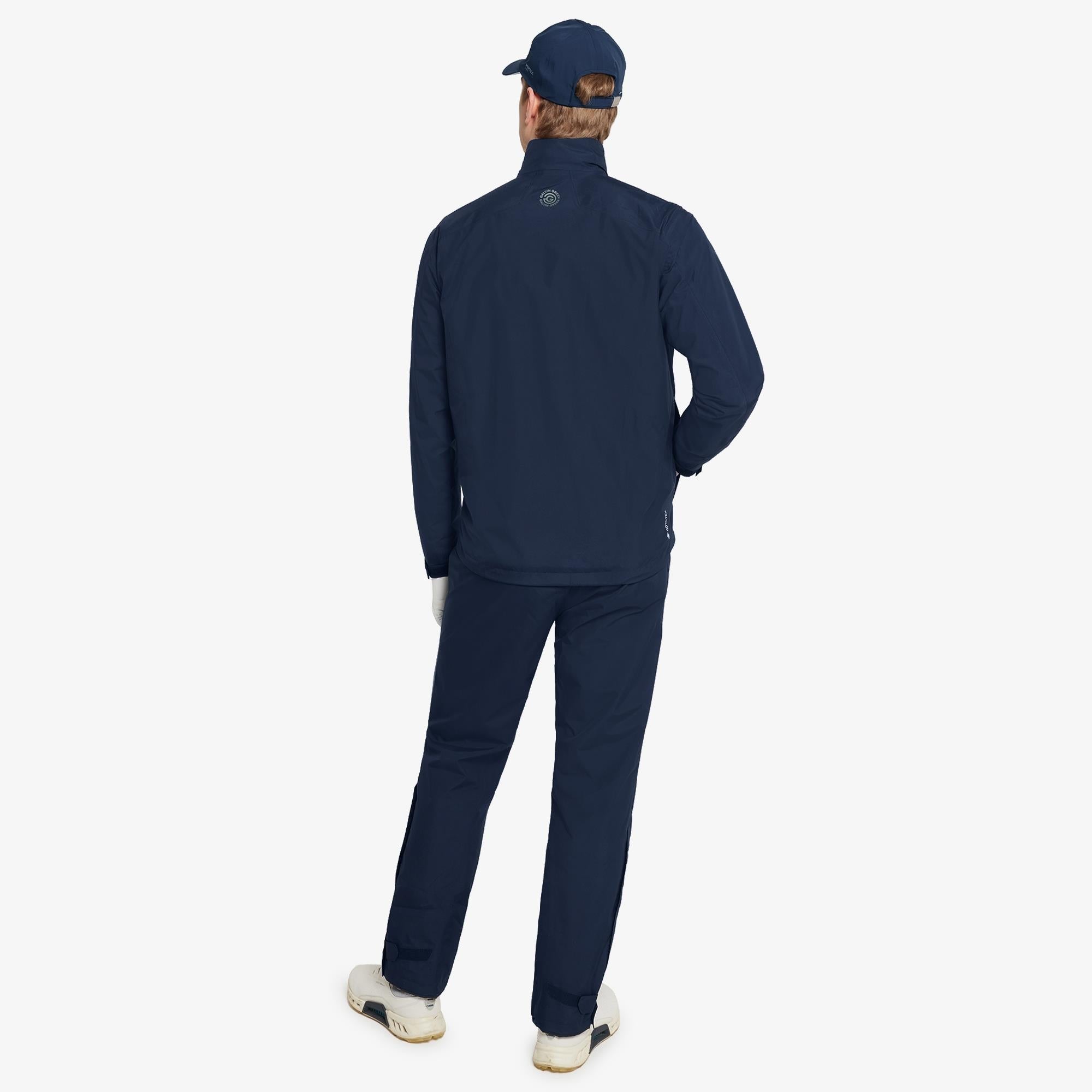 Galvin Green Aston Dryvr Gore-Tex Mens Waterproof Golf Jacket Navy